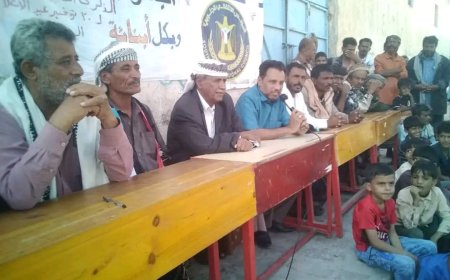 انتقالي الوضيع ينظم مسيرة ومهرجانًا خطابيًا احتفالًا بالذكرى الـ58 للاستقلال الوطني 30 نوفمبر