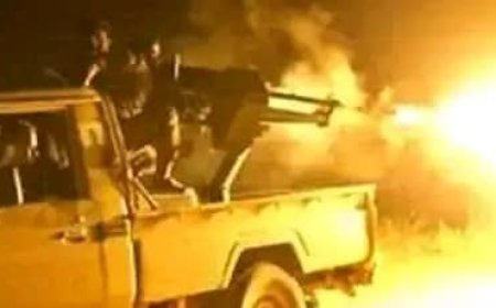 عاجل | اشتباكات عنيفة غرب تعز