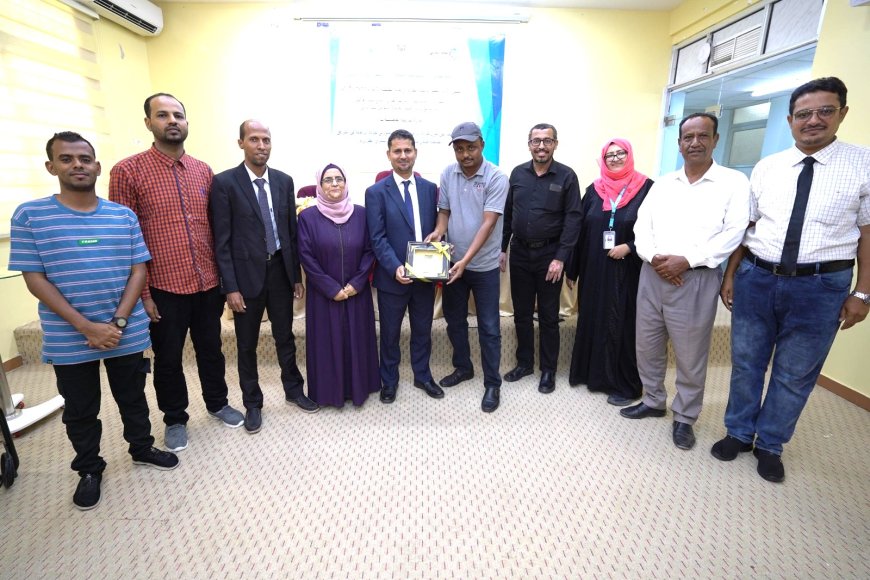 إدارة الجودة بمكتب وزارة الصحة العامة والسكان بحضرموت الوادي تشارك في دورة تدريب مدربي الجودة ومكافحة العدوى بعدن