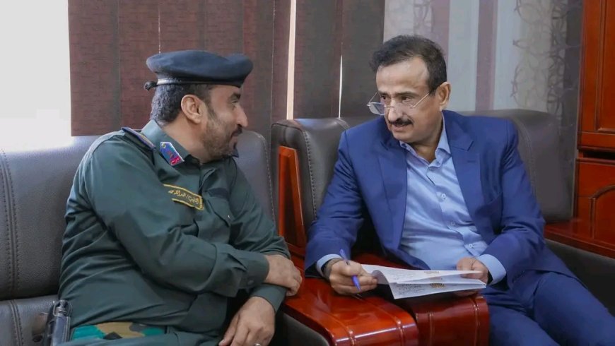 المحافظ بن الوزير يطّلع على أوضاع مديرية جردان ويوجه بتعزيز مستوى الأداء والخدمات المقدمة للمواطنين