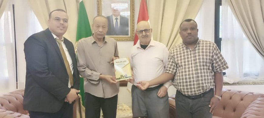 المندوبية الدائمة لليمن لدى جامعة الدول العربية تستقبل يادين الفائز بجائزة الشباب العربي للتنمية المتكاملة