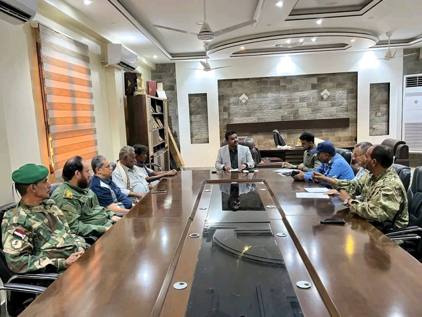 برئاسة مدير عام مديرية الشيخ عثمان الدكتور وسام معاوية.. انعقاد اجتماع اللجنة الأمنية بالمديرية