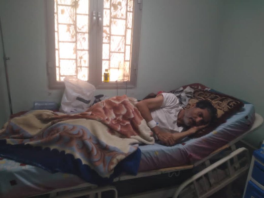 زيارة للاطمئنان على الزميل صادق حمامة بعد نجاح عمليته الجراحية