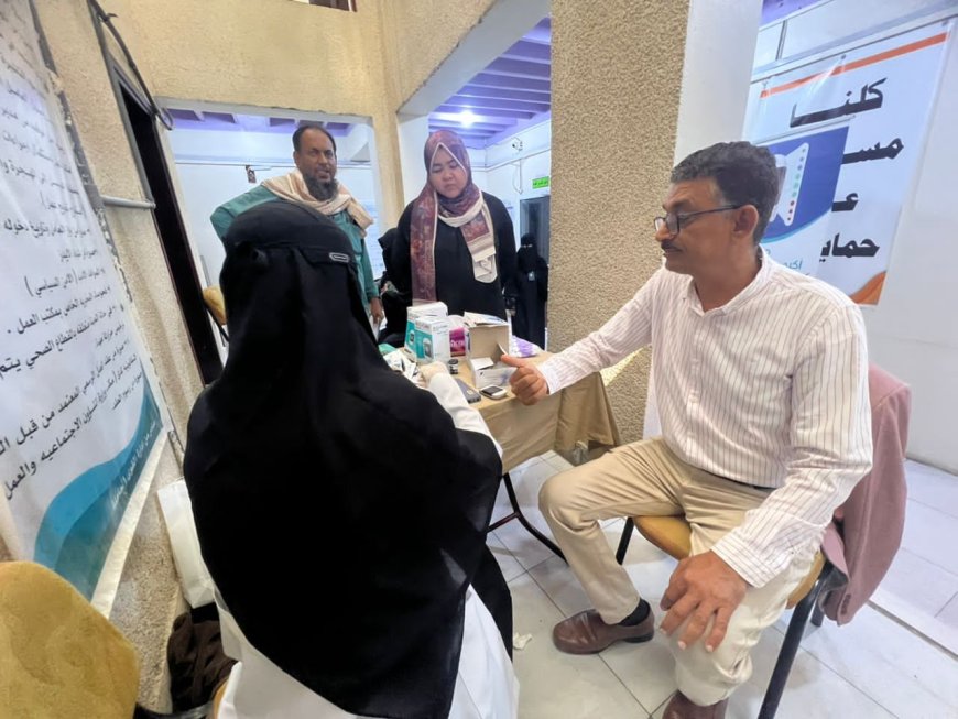 مدير عام مكتب وزارة الشؤون الاجتماعية يدشن حملة التوعية بالسكري في مكان العمل