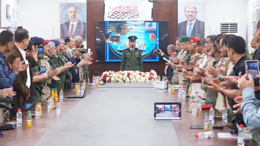 عدن: الباحث العقيد صالح باسمير ينال درجة الماجستير من الأكاديمية العسكرية العليا كلية القيادة والأركان بعدن