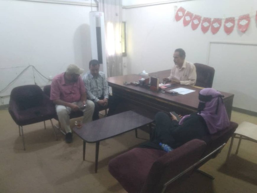 مدير عام مستشفى الأمراض النفسية والعصبية يلتقي بالمدير التنفيذي لمنظمة رائدون ورئيس مؤسسة إثراء للتنمية