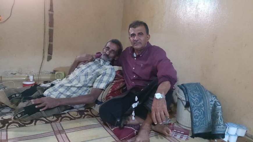 نائب رئيس تنفيذية انتقالي أبين يطمئن على صحة المناضل قحطان العولقي