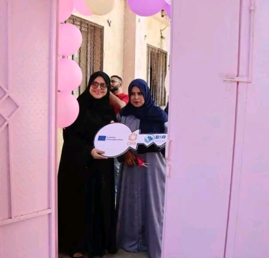 مدير عام التأهيل الاجتماعي تفتتح مشروع تحسين البيئة التعليمية لأطفال التوحّد بعدن