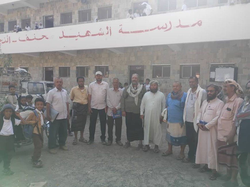 فريق التوجيه المحلي بتربية لودر يواصل زياراته الميدانية لمدارس المديرية