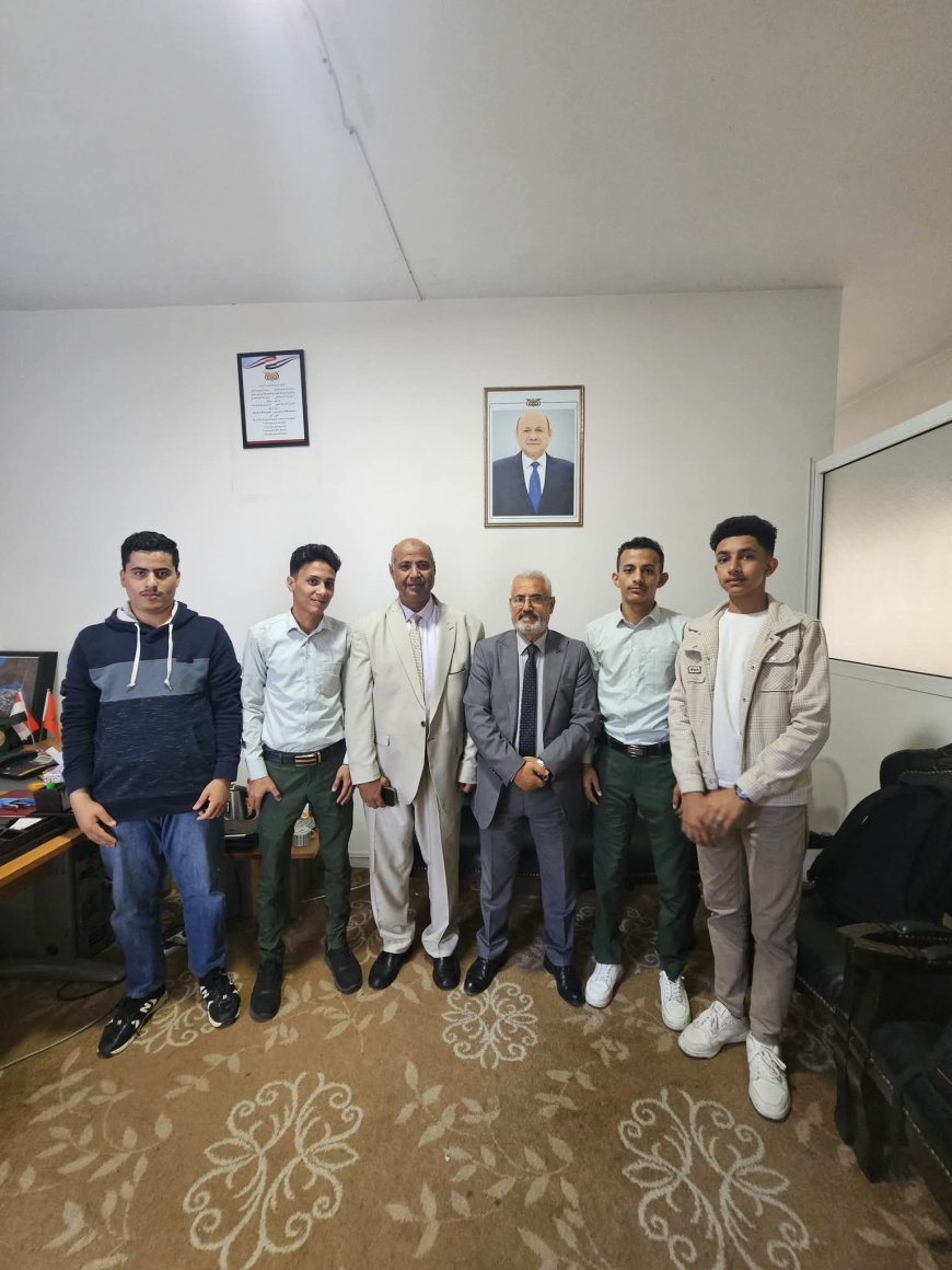 الرباط.. المستشار العديني يستقبل الدفعة الأولى من طلاب التبادل الثقافي الجدد