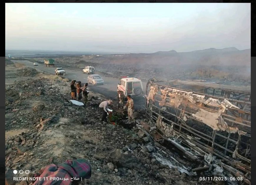 بيان تعزية وتوصية عاجلة من قيادة محور أبين العملياتي للحادث المروري في العرقوب