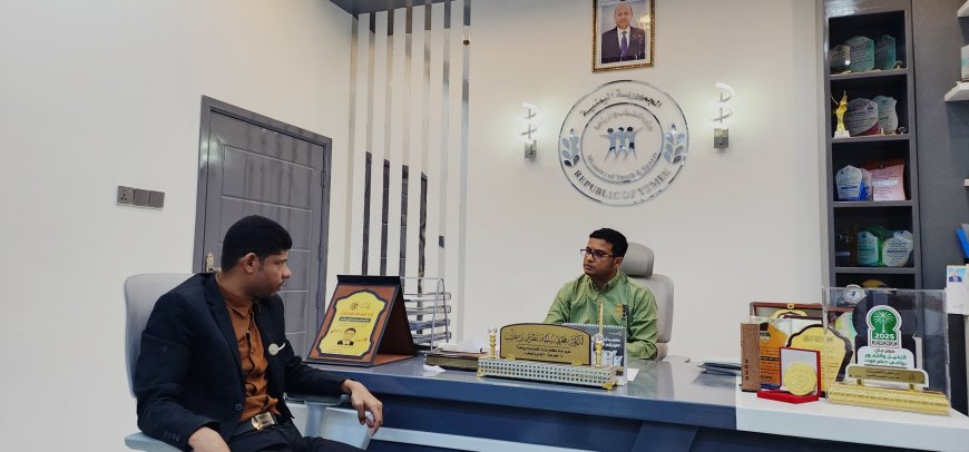 نقيب المهندسين بحضرموت يزور مكتب وزارة الشباب والرياضة بوادي وصحراء حضرموت لتعزيز الشراكة والتعاون