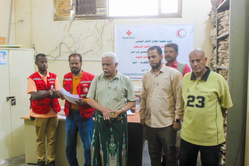 اختتام دورة الإسعافات الأولية لموظفي الكهرباء في أبين باختبار عملي ناجح وتكريم المشاركين