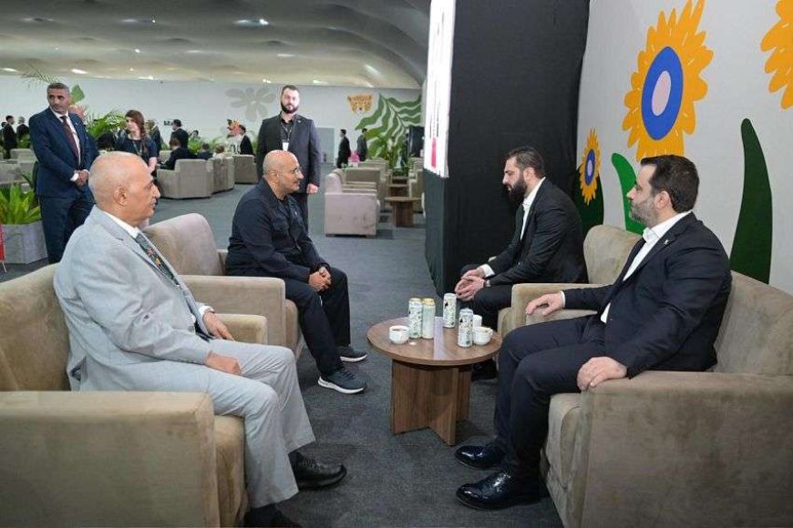 طارق صالح يلتقي الرئيس السوري