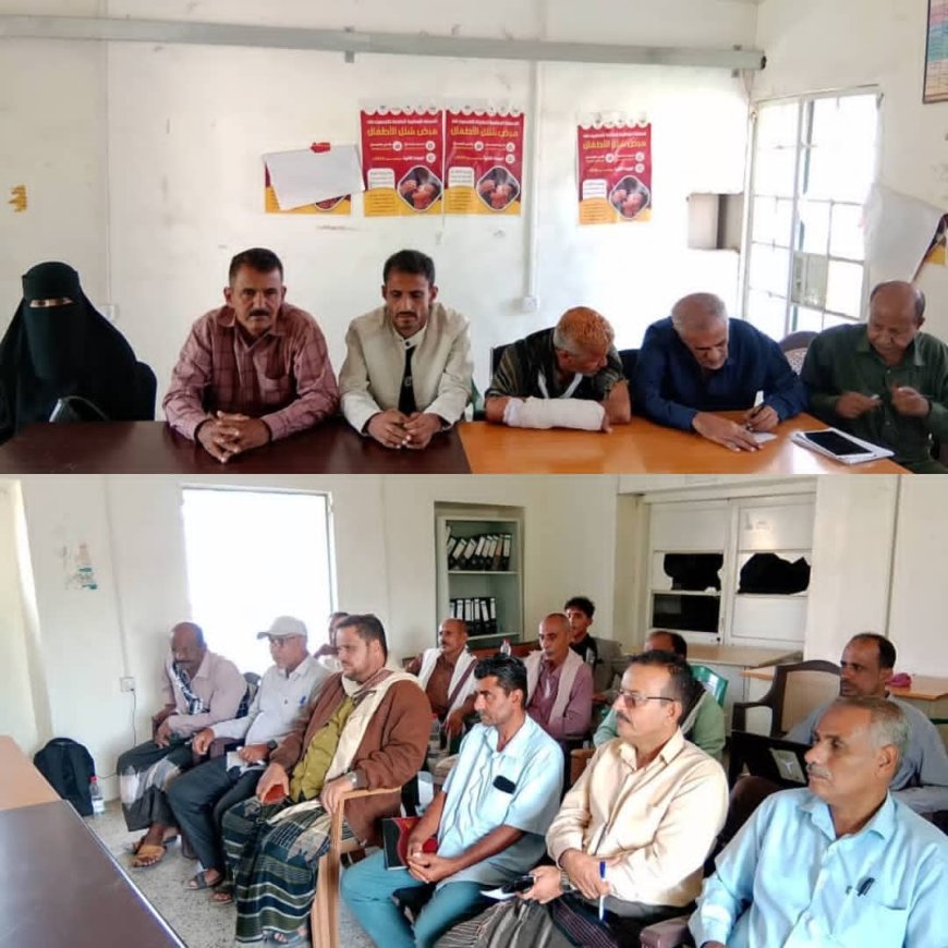 أبين تستعد لإطلاق الحملة الرابعة للتحصين ضد شلل الأطفال