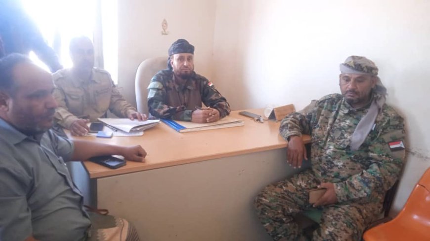 د. عبدالسلام الشعيبي يزور أمن الحصين ويدعوا أمن المحافظة للدعم من أجل تعزيز التعاون بين الأمن وحقوق الإنسان