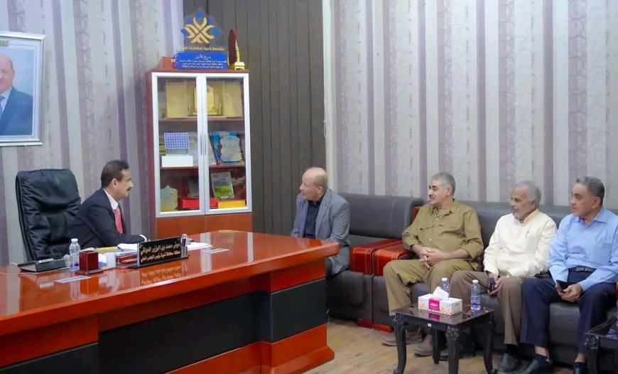 المحافظ بن الوزير يشيد بانعقاد اجتماع الاتحاد العام للكرة الطائرة في شبوة ويؤكد دعم أنشطته الرياضية