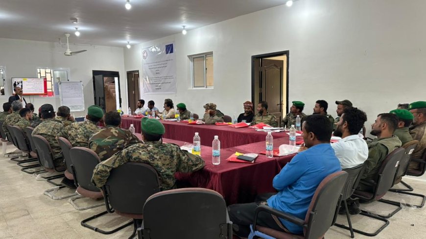 منظمة نداء جنيف تدشن الدورة التدريبية الخاصة في المعايير الإنسانية الدولية بالضالع