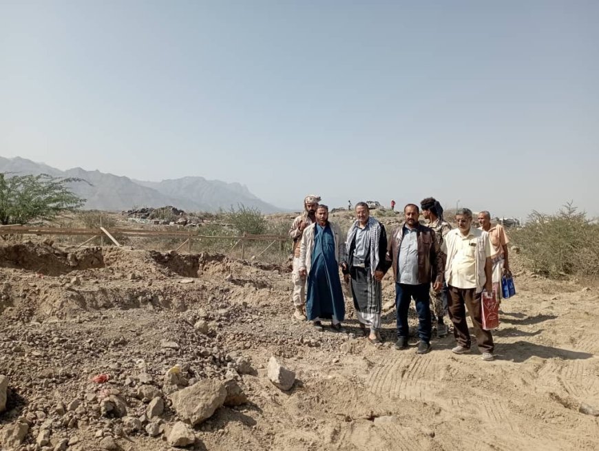 مدير عام قعطبة الشاعري يدشن بناء فصلين دراسيين لمدرسة الفقيد أكرم الصيادي بدعم منظمة ديم