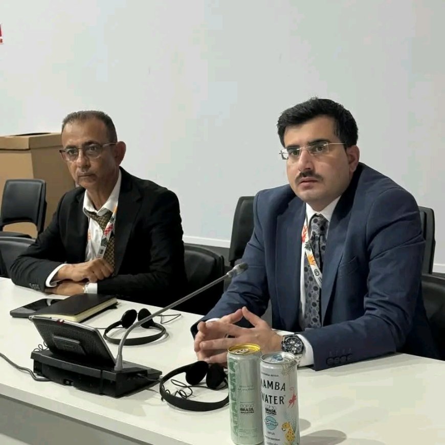 بن عفرار في قمة المناخ COP30 يجب أن تعطي أولوية خاصة للدول التي تعيش أوضاع الحرب