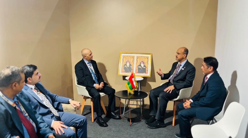 الشرجبي يبحث مع رئيس هيئة البيئة العمانية تعزيز التعاون البيئي بين البلدين