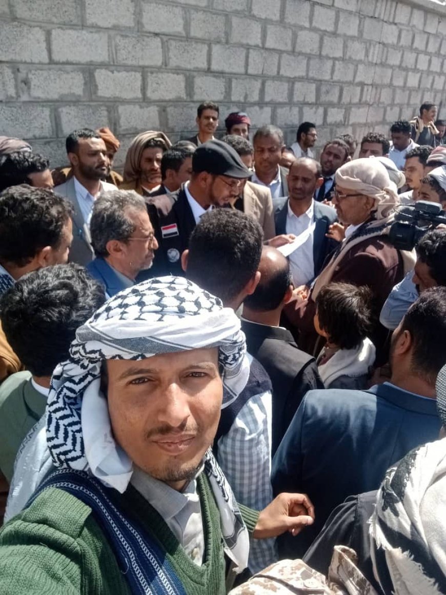 نقابة المحامين بمأرب تتضامن مع الجرحى المعتصمين وتعلن تشكيل فريق قانوني لمساندتهم حتى انتزاع حقوقهم