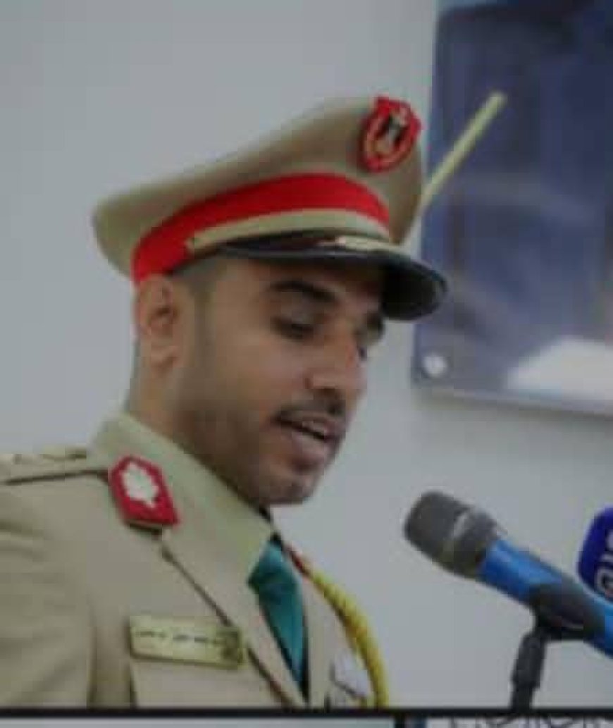 رئيس تنفيذية انتقالي لحج الحالمي  يهنئ الباحث إبراهيم قائد على مناقشة رسالته لنيل زمالة كلية الدفاع الوطني