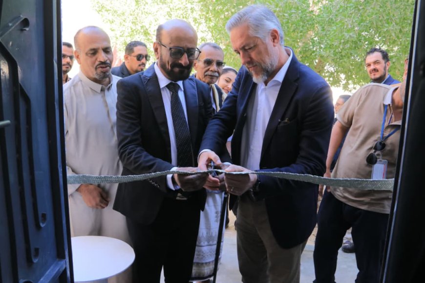 تدشين مساحة "آرت مكس" الإبداعية في مديرية شبام بدعم من الاتحاد الأوروبي واليونسكو