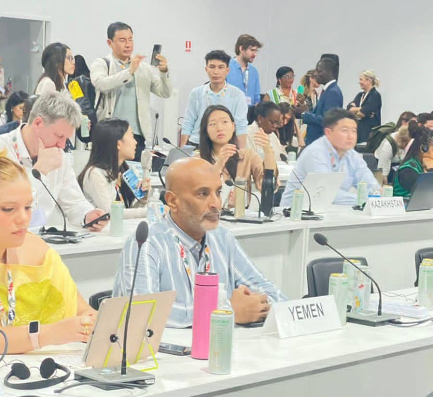 المهندس فتحي الصعو يشارك في قمة المناخ COP30 في البرازيل .