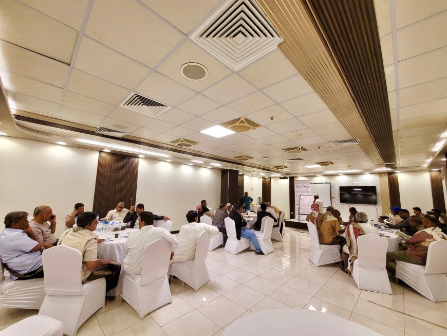 ورشة مجتمعية بالمكلا تبحث احتياجات أحياء بويش وتحسين الخدمات الأساسية