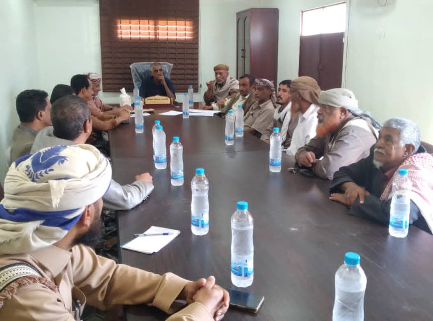 المكتب التنفيذي حبان يعقد دورتة الإعتيادية لشهر نوفمبر 2025 ويناقش عدد من التقارير في جدول أعماله