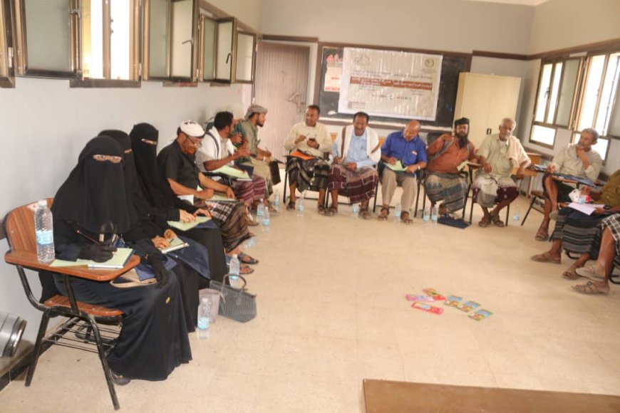 المركز السويدي الدولي يقيم دورة تدريبية لمدراء المكاتب التنفيذية بمديرية كرش القبيطة حول "تأهيل وبناء القدرات" 