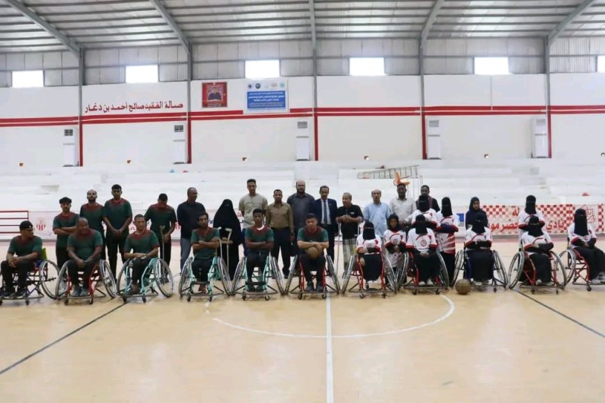 باتيس يزور المعسكر التدريبي لفريق كرة السلة للكراسي المتحركة رجال وسيدات ويؤكد دعمه لذوي الاحتياجات الخاصة