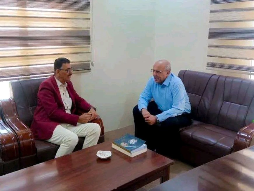 الكثيري يبحث تنسيق الجهود مع مكتب الشؤون الاجتماعية بساحل حضرموت