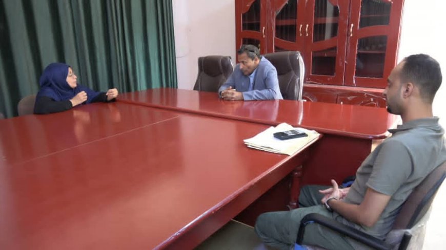 محافظ أبين يناقش مع الجهاز المركزي للإحصاء البيانات المتخصصة للمسوحات الاقتصادية لعام 2025