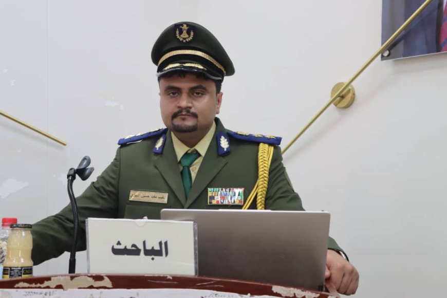 العقيد نقيب اليهري يناقش بنجاح بحث تخرّجه "رؤية مستقبلية لإصلاح القطاع الأمني" في الأكاديمية العليا - كلية الدفاع الوطني