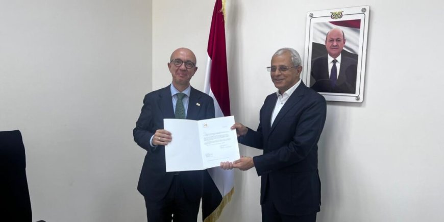 نائب وزير الخارجية يتسلم اوراق اعتماد الممثل الجديد لصندوق الأمم المتحدة للسكان