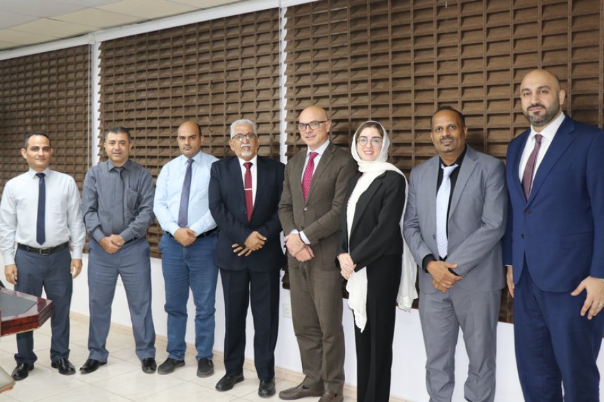 نائب محافظ البنك المركزي يلتقي فريق منظمة التعاون الاقتصادي والتنمية OECD