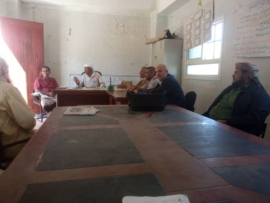 مدير تربية مودية يواصل زياراته الميدانية ويشيد بجهود مدارس التعليم الأساسي