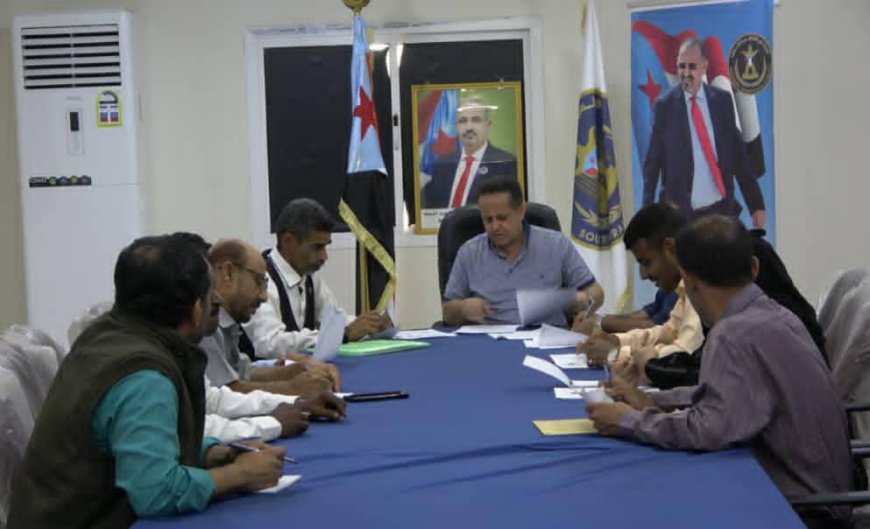 تنفيذية انتقالي لحج تعقد اجتماعها الدوري الأول لشهر نوفمبر 