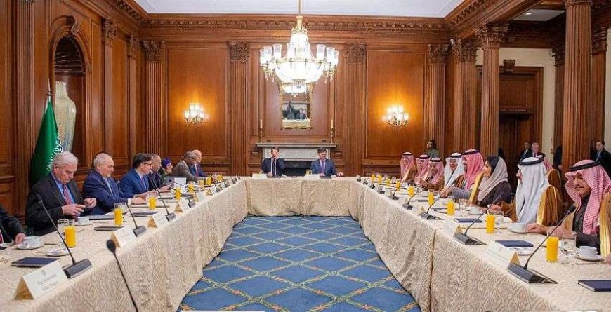 الأمير محمد بن سلمان يعقد اجتماعات ثنائية مع قيادات وأعضاء مجلس النواب الأمريكي