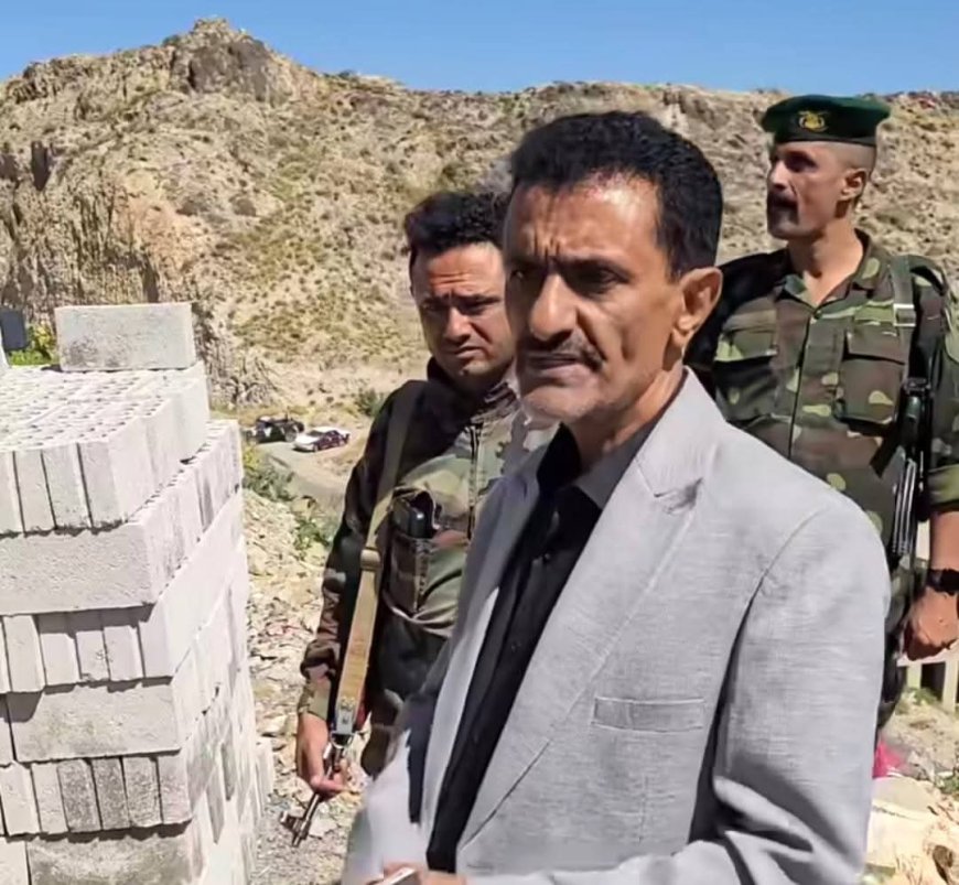 المشمر يتفقد منطقة شعب سلمان ويوجّه بسرعة إعداد الدراسات لشق طريق يخفف معاناة السكان