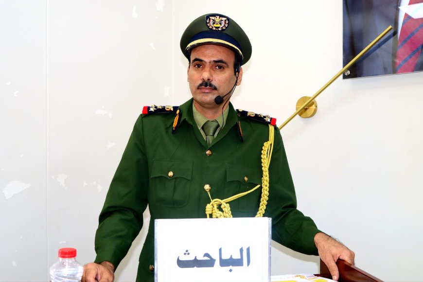 درجة الزمالة للباحث العميد ركن / محمد عبدربه محسن هادي من كلية الدفاع الوطني