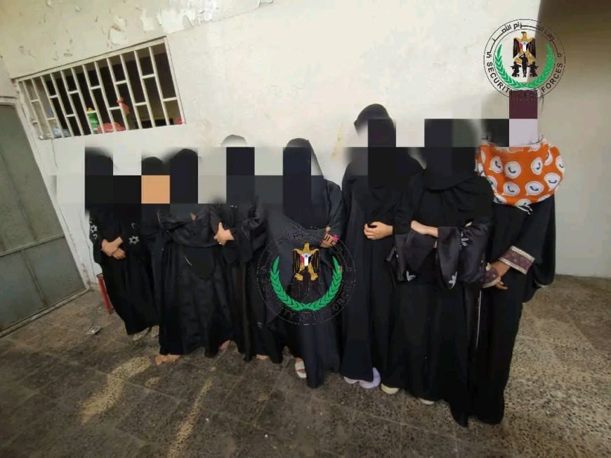 قوات الحزام الأمني بلحج تطيح بشبكتين منظمتين لممارسة أعمال غير أخلاقية وترويج المخدرات في عمليتين منفصلتين