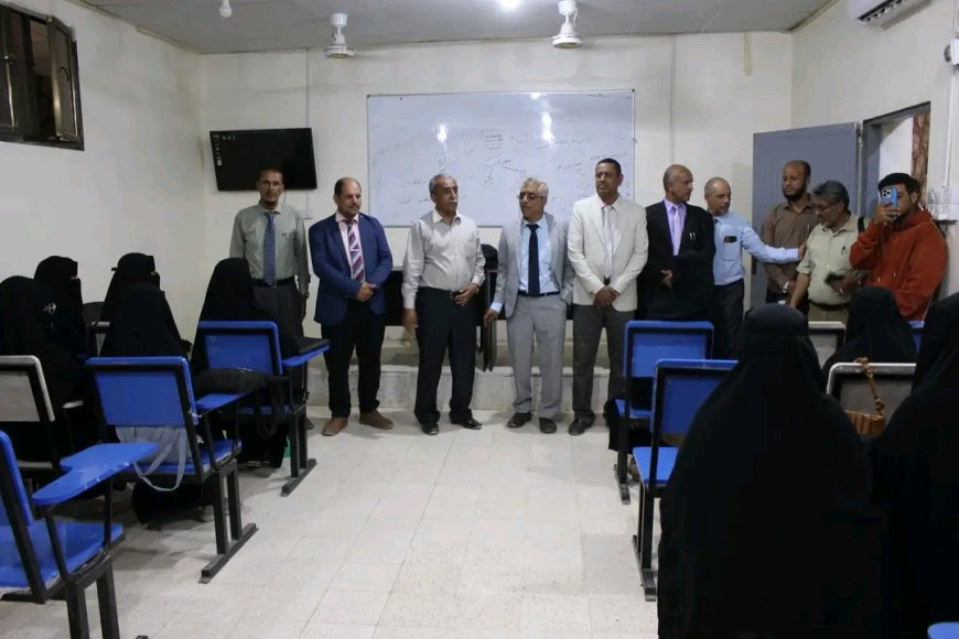 الوكيل باسليم يتفقد سير العملية الأكاديمية بجامعة أبين ويشيد بمستوى التجهيزات