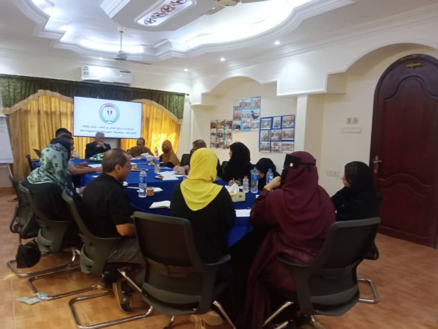 مكتب تنسيق الأعمال المتعلقة بالألغام YMACC يعقد اجتماعه الدوري التقييمي للشركاء المنفّذين