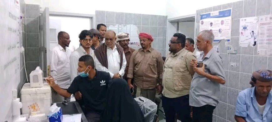 مدير عام المديرية يدشّن مخيم عمليات العيون المجاني بمستشفى سيحوت العام