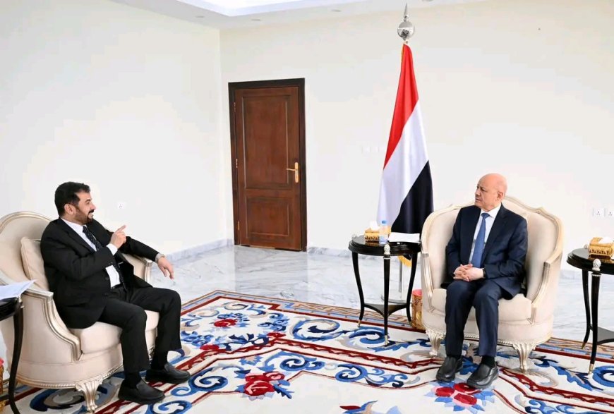 رئيس مجلس القيادة يؤكد مضي الدولة في تعزيز آليات الرقابة والمحاسبة ومكافحة الفساد