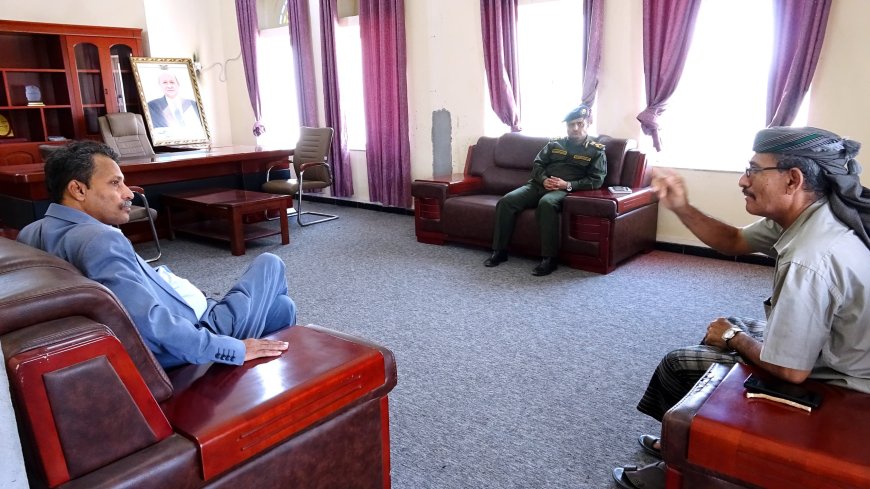 محافظ أبين: العبث بأمن أحور خط أحمر وسنضرب بيد من حديد كل معتدي على أمنها وسكينتها