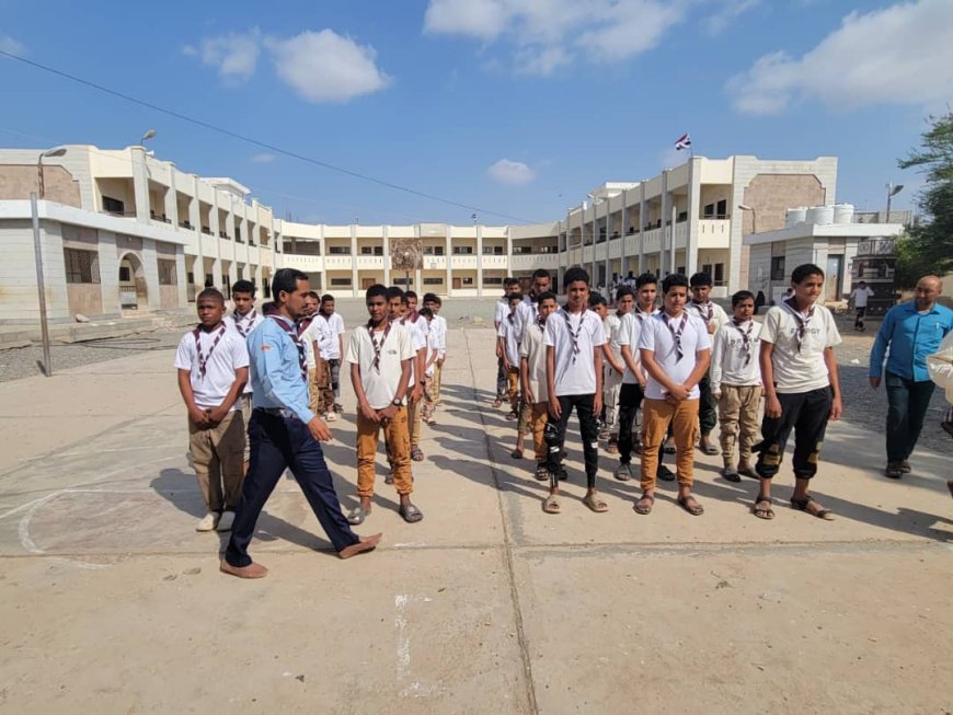 مفوضية الكشافة والمرشدات بلحج تواصل استعداداتها للمشاركة في احتفالات ذكرى 30 نوفمبر المجيدة